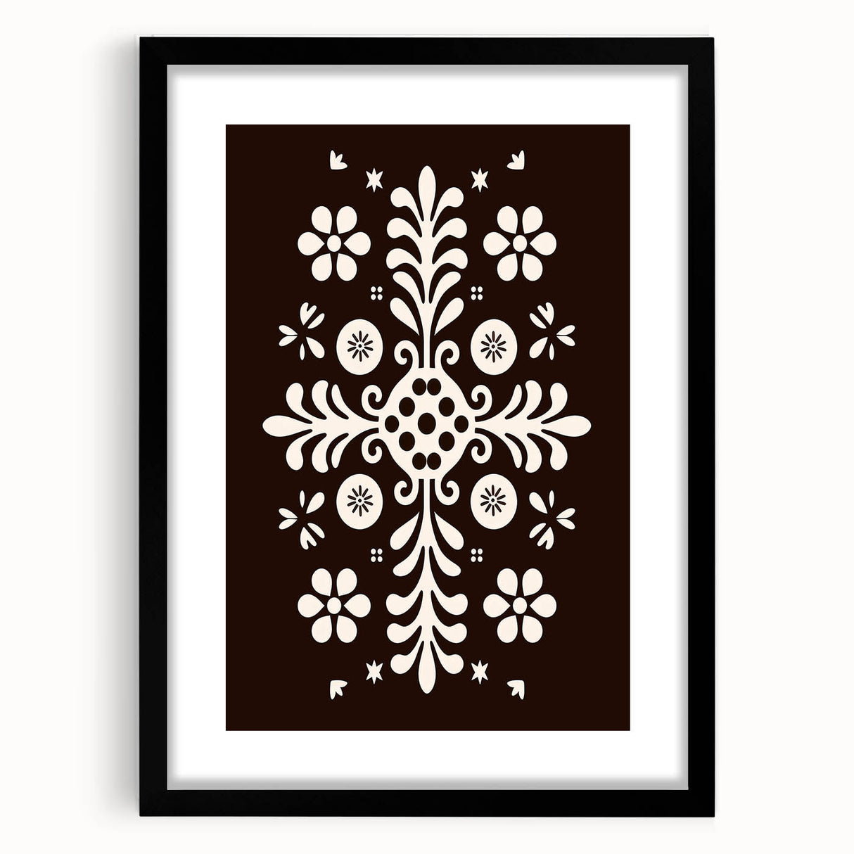 Minimalist Scandinavian Wall Decor | Nordic Floral Art Print | Hygge Style