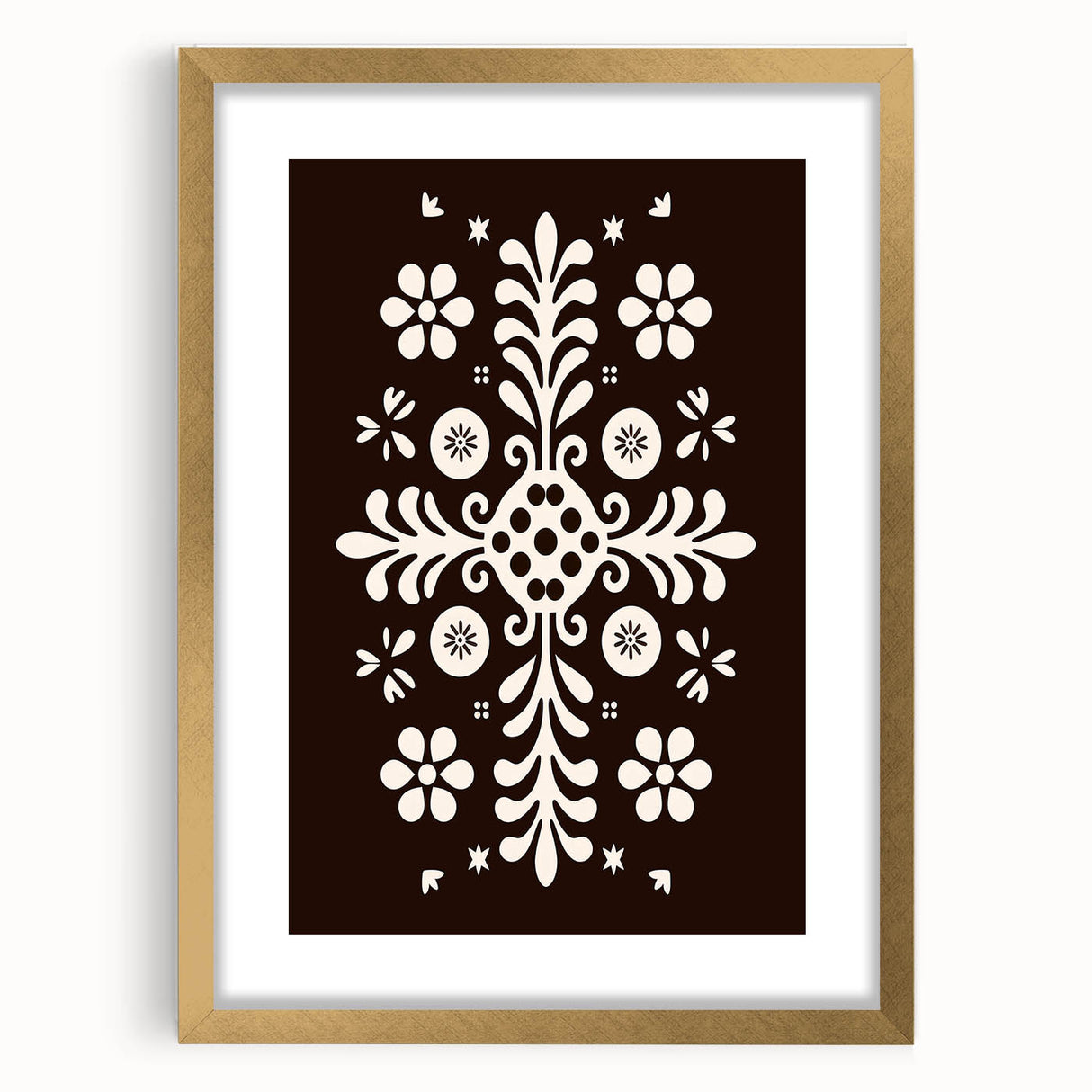 Minimalist Scandinavian Wall Decor | Nordic Floral Art Print | Hygge Style