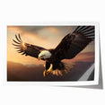 Colorful rolled wall art print featuring an intricate design of various birds, showcasing vibrant hues and detailed illustrations, ideal for home decor.