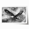 Colorful wall art print featuring a vibrant design of birds, showcasing intricate details and patterns, perfect for home decor or artistic displays.
