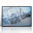Framed acrylic wall art featuring a striking bird design, showcasing vibrant colors and intricate details, perfect for adding elegance to home decor.
