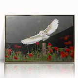 Framed acrylic wall art featuring an elegant bird design in gold, showcasing intricate detailing and a modern aesthetic, perfect for home decor or office enhancement.