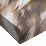 Close-up of a vibrant birds of prey design stretched canvas wall art, showcasing intricate feather details and rich colors, perfect for wildlife enthusiasts' decor.