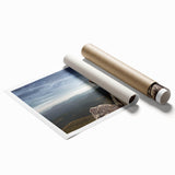 Eagle on Mountain Peak - Majestic Birds of Prey Wall Art Landscape