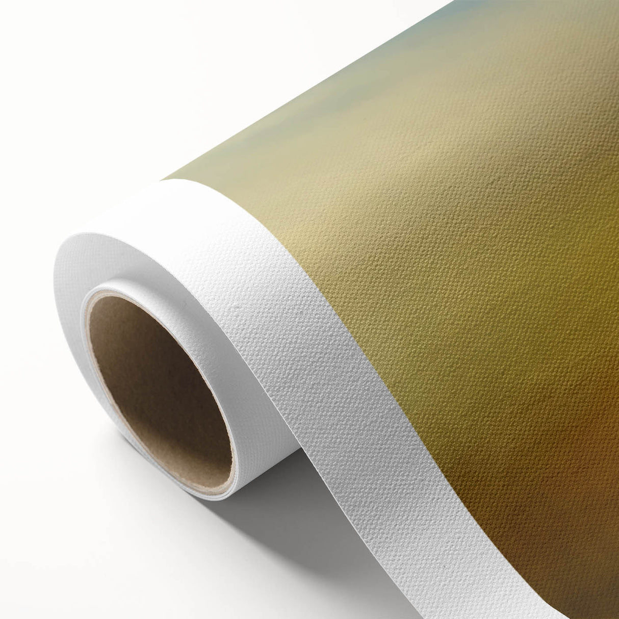 Vibrant rolled canvas featuring a whimsical chicken design, perfect for adding a playful touch to home decor. Packaged securely in a robust cardboard tube for safe delivery.