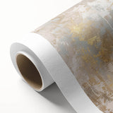 Elegant rolled canvas showcasing a serene crane design, featuring soft pastel colors and intricate details, perfect for enhancing home decor and art collections.