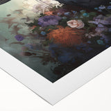 Rolled canvas featuring a striking design of a crow and raven against a textured background, ideal for bird lovers and modern decor enthusiasts. Perfect for enhancing living spaces with a touch of nature-inspired art.