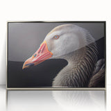 Framed wall art collection showcasing elegant goose designs in silver acrylic, perfect for modern decor. Ideal for enhancing living spaces with artistic flair.