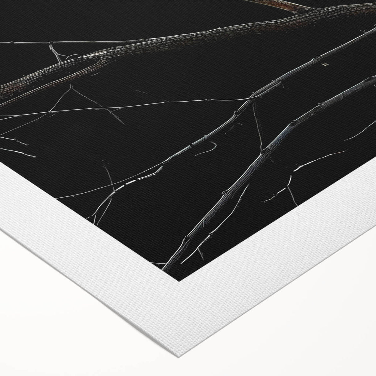 Rolled canvas art print showcasing a serene scene of herons and egrets in natural tones, perfect for enhancing home decor with an elegant wildlife theme.