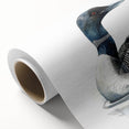 Loon design wall art on rolled canvas showcasing vibrant colors and intricate details, perfect for enhancing modern home decor. Packaged securely in a tube.