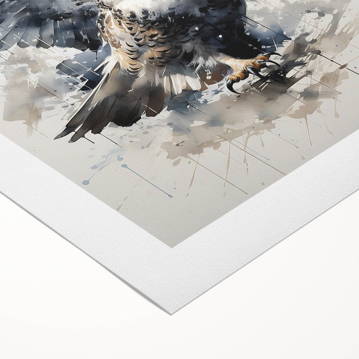 Owl-themed wall art collection on rolled canvas showcases intricate designs and vibrant colors, perfect for enhancing home decor with nature-inspired elegance.
