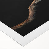 Vibrantly colored rolled canvas artwork showcasing a stunning collection of tropical parrots perched among lush foliage, perfect for enhancing home decor with a touch of nature.