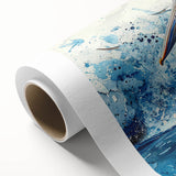 Rolled canvas wall art showcasing a vibrant pelican design, featuring rich colors and intricate details, ideal for coastal decor enthusiasts. Perfectly packaged for delivery.