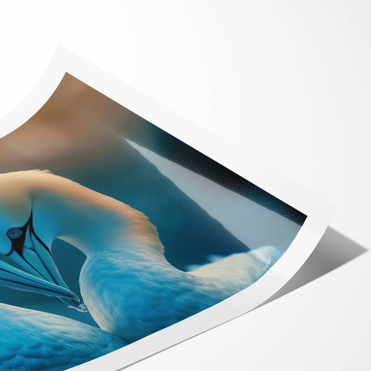 Colorful collection of sea bird wall art prints showcasing various bird species in a serene coastal setting, perfect for enhancing home decor.