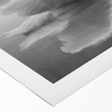 Elegant rolled canvas artwork showcasing a graceful swan design against a serene background, perfect for enhancing home decor with nature-inspired aesthetics.
