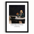 Extra large abstract art print featuring textured, colorful art in various hues on a black framed canvas.