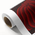Art deco poster of geometric patterns in pastel shades on rolled canvas, ideal for nursery wall art.
