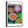 Framed canvas featuring a black and white landscape painting, ideal for bedroom wall decor.