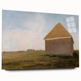 Romanticism Art: Newmarket Heath Landscape by George Stubbs