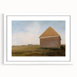 Romanticism Art: Newmarket Heath Landscape by George Stubbs