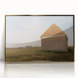 Romanticism Art: Newmarket Heath Landscape by George Stubbs