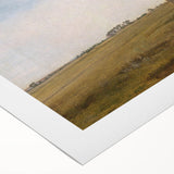 Romanticism Art: Newmarket Heath Landscape by George Stubbs