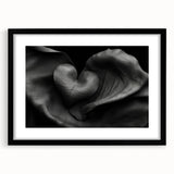 Abstract geometric black frame with a matte finish, showcasing a modern design. Perfect for enhancing contemporary interiors, ideal for art displays or gallery walls.