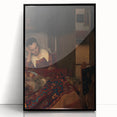 Classic Baroque Art - A Maid Asleep Wall Art Print