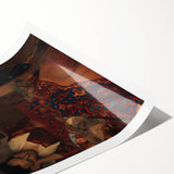 Classic Baroque Art - A Maid Asleep Wall Art Print
