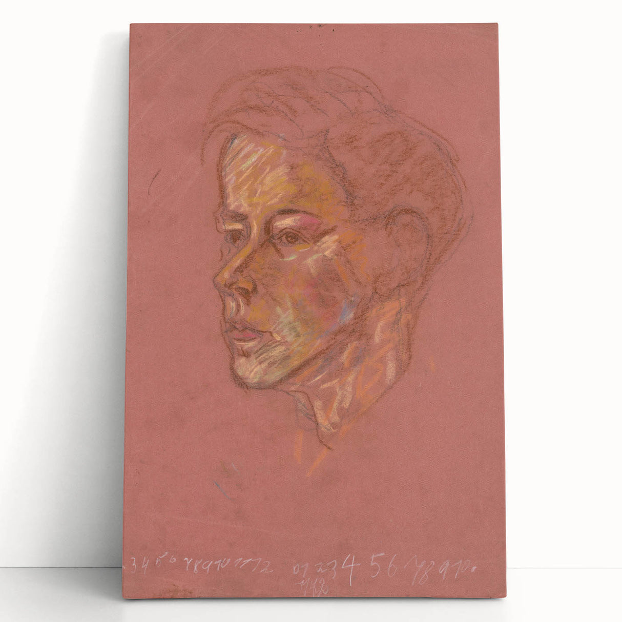 Expressionist Portrait - Modern Abstract Expressionism Art Print