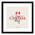 Happy Canada Day Wall Art - Canadian Flag Wall Art & Maple Leaf Wall Art