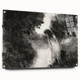 Mystical Impressionism Wall Art - A Bather by Camille Pissarro