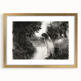 Mystical Impressionism Wall Art - A Bather by Camille Pissarro