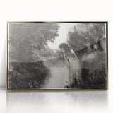 Mystical Impressionism Wall Art - A Bather by Camille Pissarro
