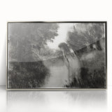 Mystical Impressionism Wall Art - A Bather by Camille Pissarro