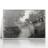 Mystical Impressionism Wall Art - A Bather by Camille Pissarro