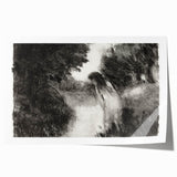 Mystical Impressionism Wall Art - A Bather by Camille Pissarro