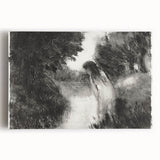 Mystical Impressionism Wall Art - A Bather by Camille Pissarro