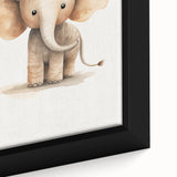 Adorable Baby Elephant Nursery Wall Art - Baby Room Decor Print