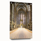Medieval Wall Art - Gothic Sainte-Chapelle Interior Historic Print