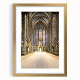 Medieval Wall Art - Gothic Sainte-Chapelle Interior Historic Print