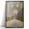 Medieval Wall Art - Gothic Sainte-Chapelle Interior Historic Print