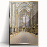 Medieval Wall Art - Gothic Sainte-Chapelle Interior Historic Print