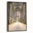 Medieval Wall Art - Gothic Sainte-Chapelle Interior Historic Print
