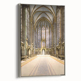 Medieval Wall Art - Gothic Sainte-Chapelle Interior Historic Print
