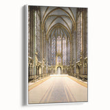 Medieval Wall Art - Gothic Sainte-Chapelle Interior Historic Print