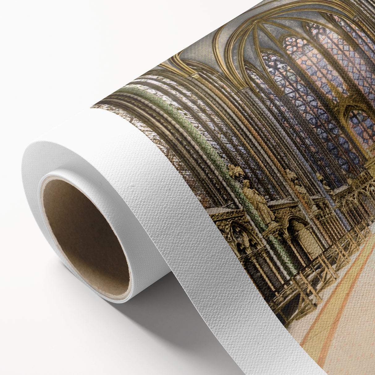 Medieval Wall Art - Gothic Sainte-Chapelle Interior Historic Print