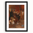 Classical Realism Art Print: "The Studio" by Winslow Homer