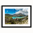 Abstract art print featuring a colorful Ethiopian landscape on a textured, extra large canvas, ideal for living room decor.