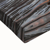 Large art featuring a black and white landscape of Madagascar on stretched canvas, ideal for bedroom wall decor.